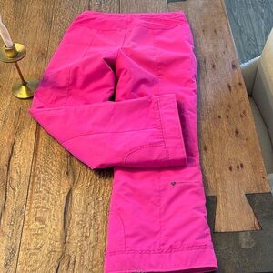 Obermeyer Vibrant Pink Kids Ski Pants